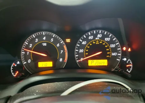 2010 Toyota Corolla Base from USA, damaged, VIN 2T1BU4EE8AC241398